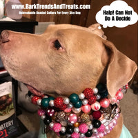 How to make a custom stretch necklace for your dog | DecorSauce - YouTube